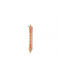 BIGODINO PERMANENTE LUNGO ROSSO-GIALLO 9MM 12PZ