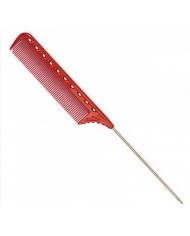 PETTINE TAIL COMB ROSSO CODA C/FERRO YS PARK