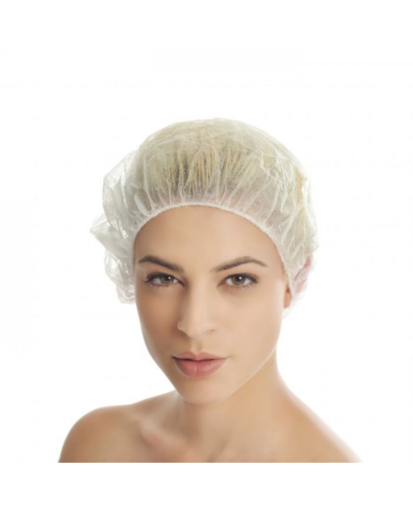 CUFFIA MONOUSO TNT IMBUSTATA SINGOLARMENTE 100PZ(SCATOLA)