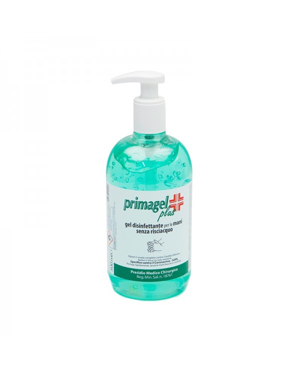 DISPENSER + GEL DISINFETTANTE MANI 500ML