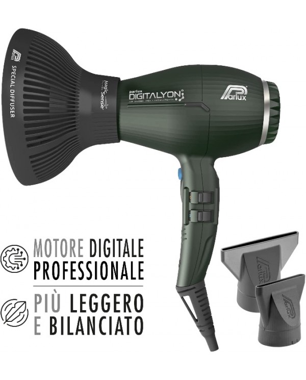 PHON PARLUX DIGITAL ALYON ANTRACITE + DIFFUSORE MAGIC SENSE