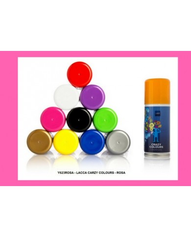 LACCA COLORATA CRAZY COLOUR ROSA 125ML