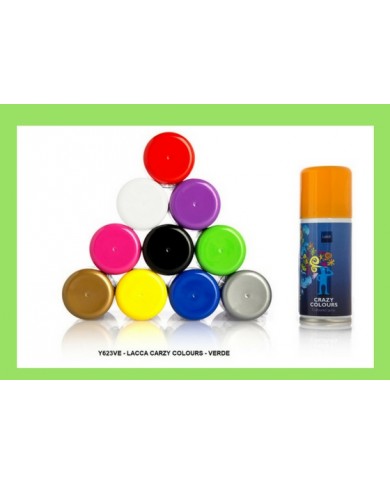 LACCA COLORATA CRAZY COLOUR VERDE 125ML