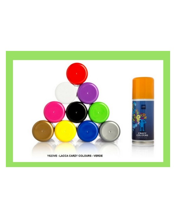 LACCA COLORATA CRAZY COLOUR VERDE 125ML