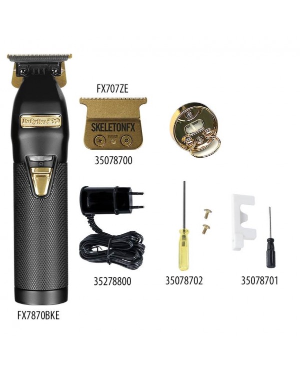 BABYLISS TOSATRICE TRIMMER SKELETON 4ARTIST FX7870BKE GOLD/BLACK