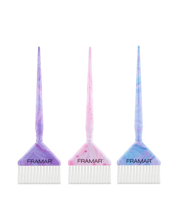 FRAMAR BIG DADDY METALLIC BRUSH SET MOONSTONE