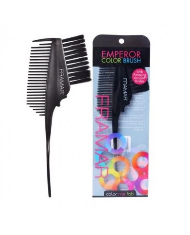 FRAMAR EMPEROR PENNELLO PETTINE NERO HB-EB-BLK