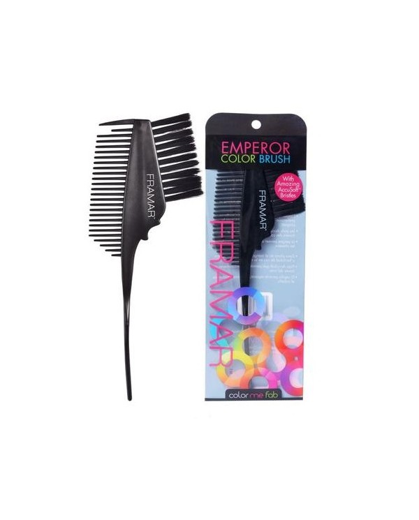 FRAMAR EMPEROR PENNELLO PETTINE NERO HB-EB-BLK