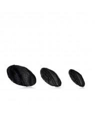 RIEMPITIVO NUCA IN VELCRO NERO KIT DA 3PZ