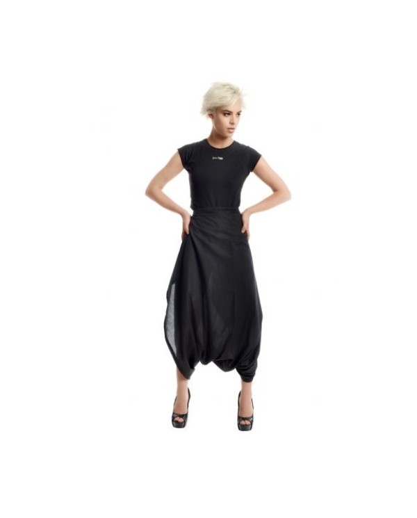 PANTAPAREO SAMARCANDA DONNA NERO TG. UNICA ***