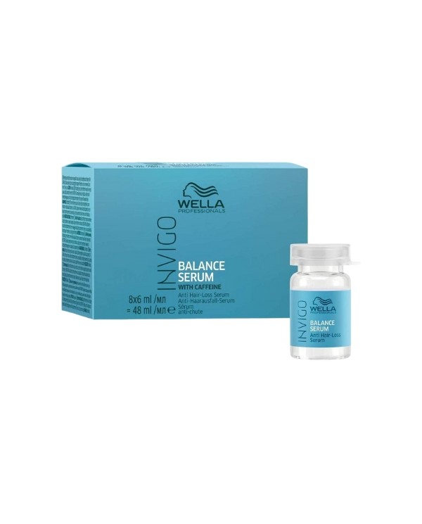 WELLA INVIGO BALANCE SERUM SIERO FIALE ANTICADUTA 8X6ML