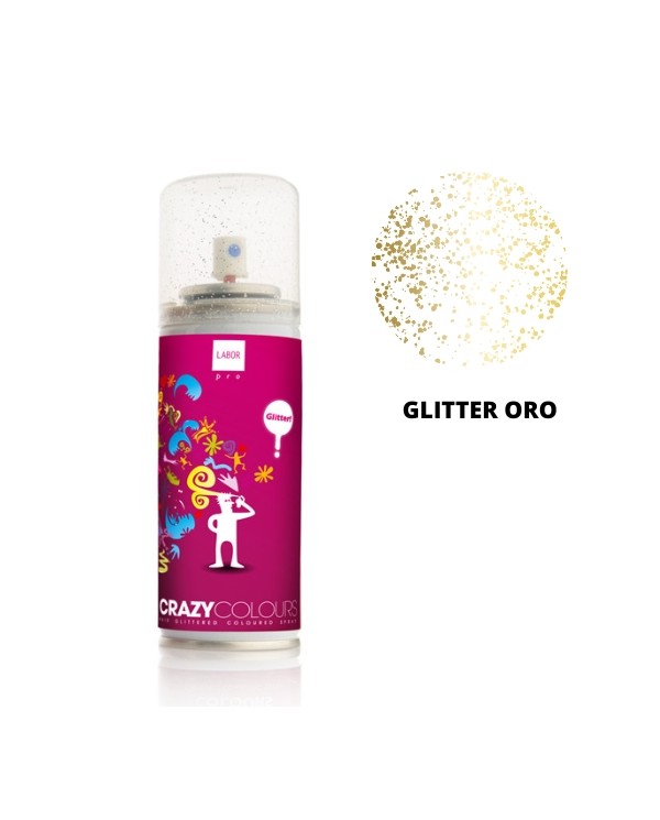 LACCA COLORATA CRAZYCOLOUR ORO 125ML