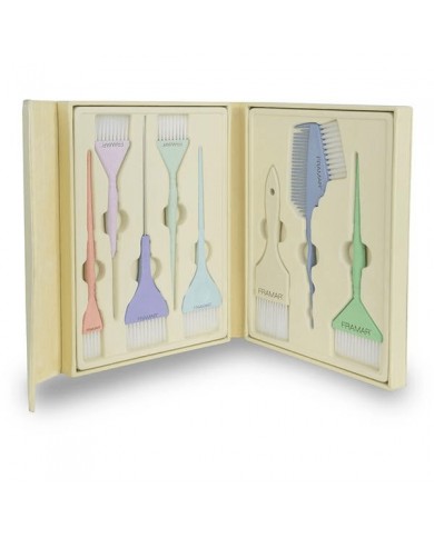 FRAMAR GARDEN TEA PARTY COLOR BRUSH SET